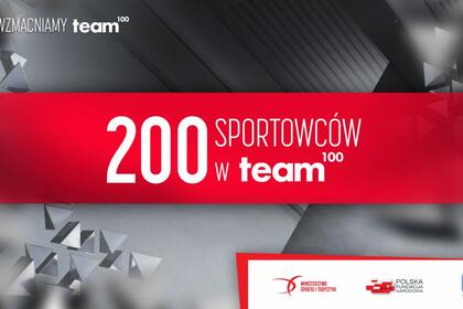 Łukasz Kowal KK Tarnovia Tarnowo Podgórne w programie team100