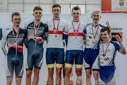 Młodzieżowe mistrzostwa Polski - kolarstwo torowe 6 medali dla naszych